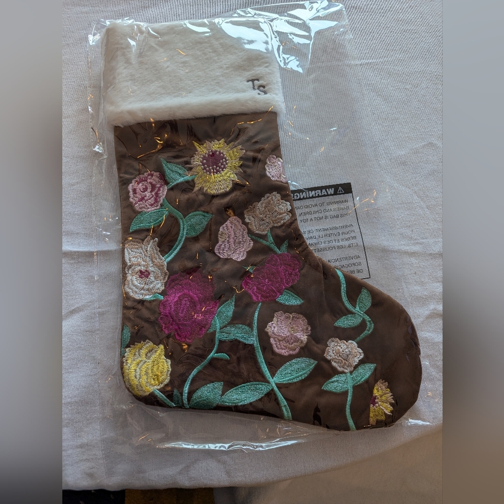 Taylor Swift Surprise Song piano embroidered Christmas stocking new in package